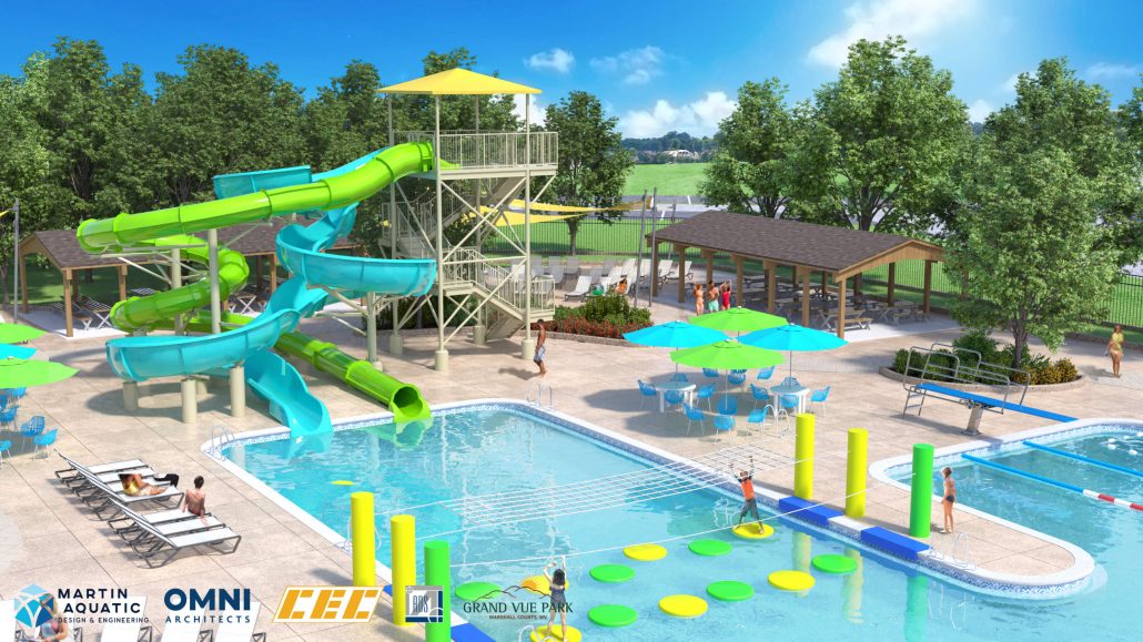 Grand Vue Park Pool Coming 2023